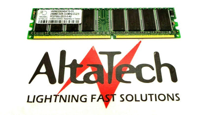 OEM V826632K24SATG-C0 256MB PC-2700U DDR-333 N-ECC Memory, Used