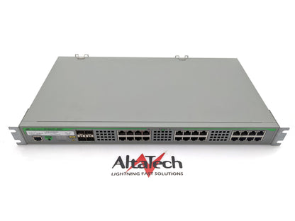 OEM AT-9924TL-EMC Allied Telesis 24-Port Ethernet Switch for EMC (100-580-700), w/ 4x SFP, Used
