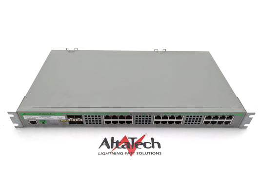 OEM AT-9924TL-EMC Allied Telesis 24-Port Ethernet Switch for EMC (100-580-700), w/ 4x SFP, Used