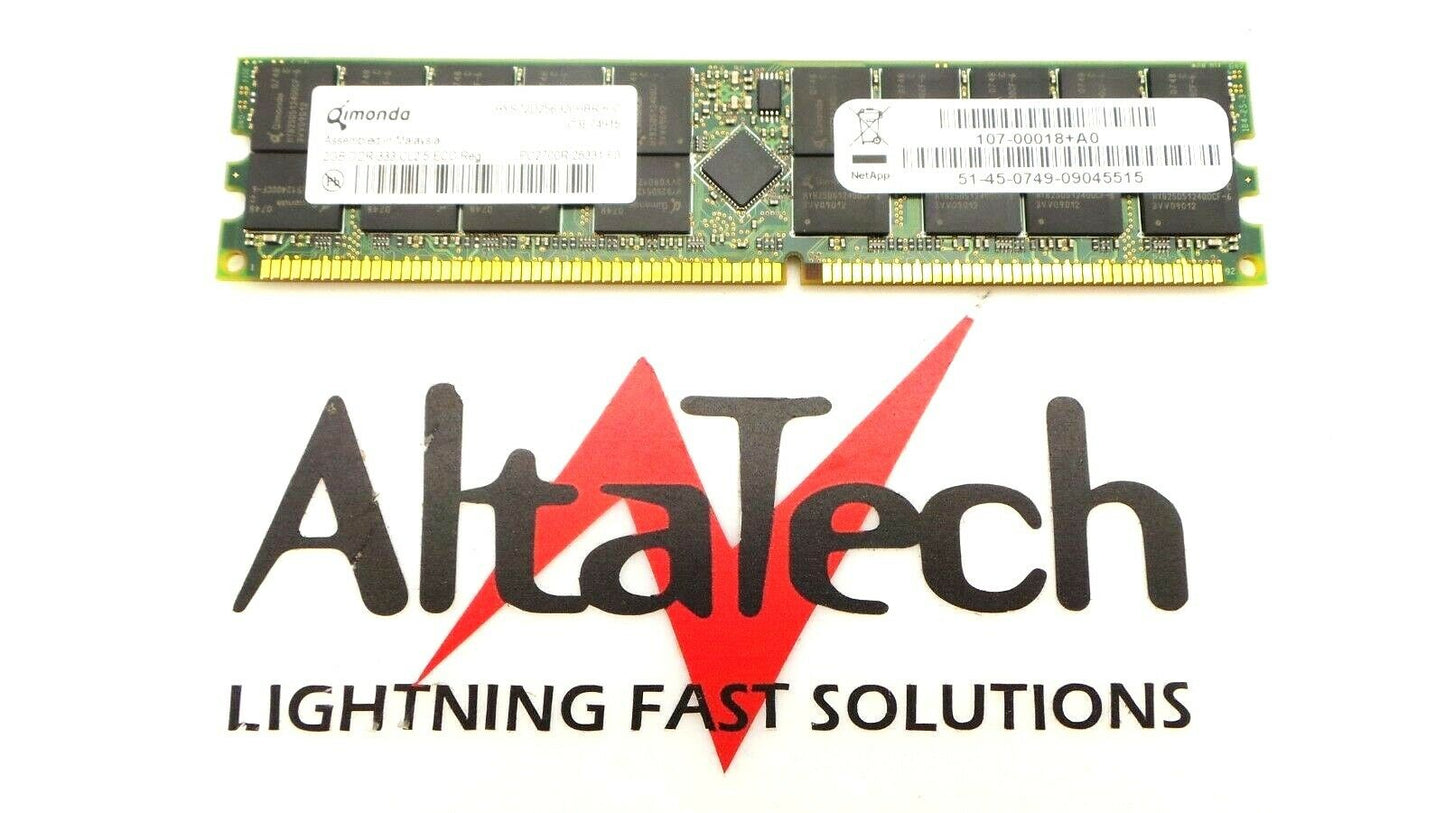 OEM 107-00018 2GB DDR-333 ECC DIMM Memory, Used