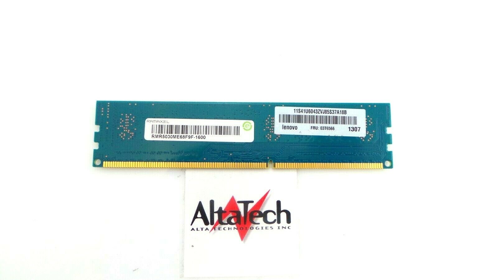 OEM RMR5030ME68F9F-1600 4GB PC3L-12800U 1Rx8 N-ECC, Used