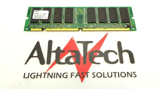 Samsung M366S3253DTS-C7A 256MB PC-133U N-ECC 168P Memory, Used