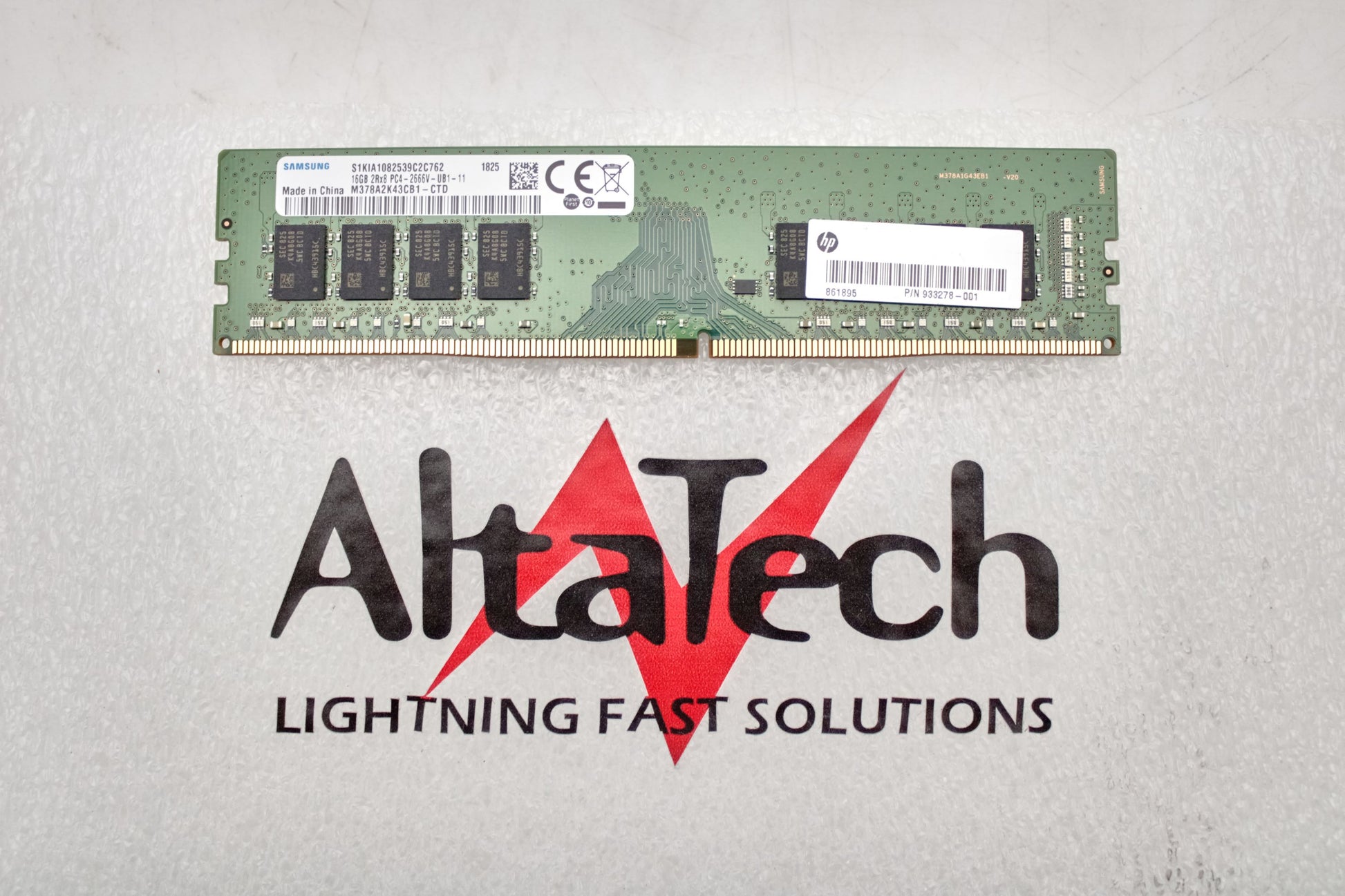 Samsung M378A2K43CB1-CTD 16GB PC4-21300U DDR4-2666V 2RX8 N-E, Used