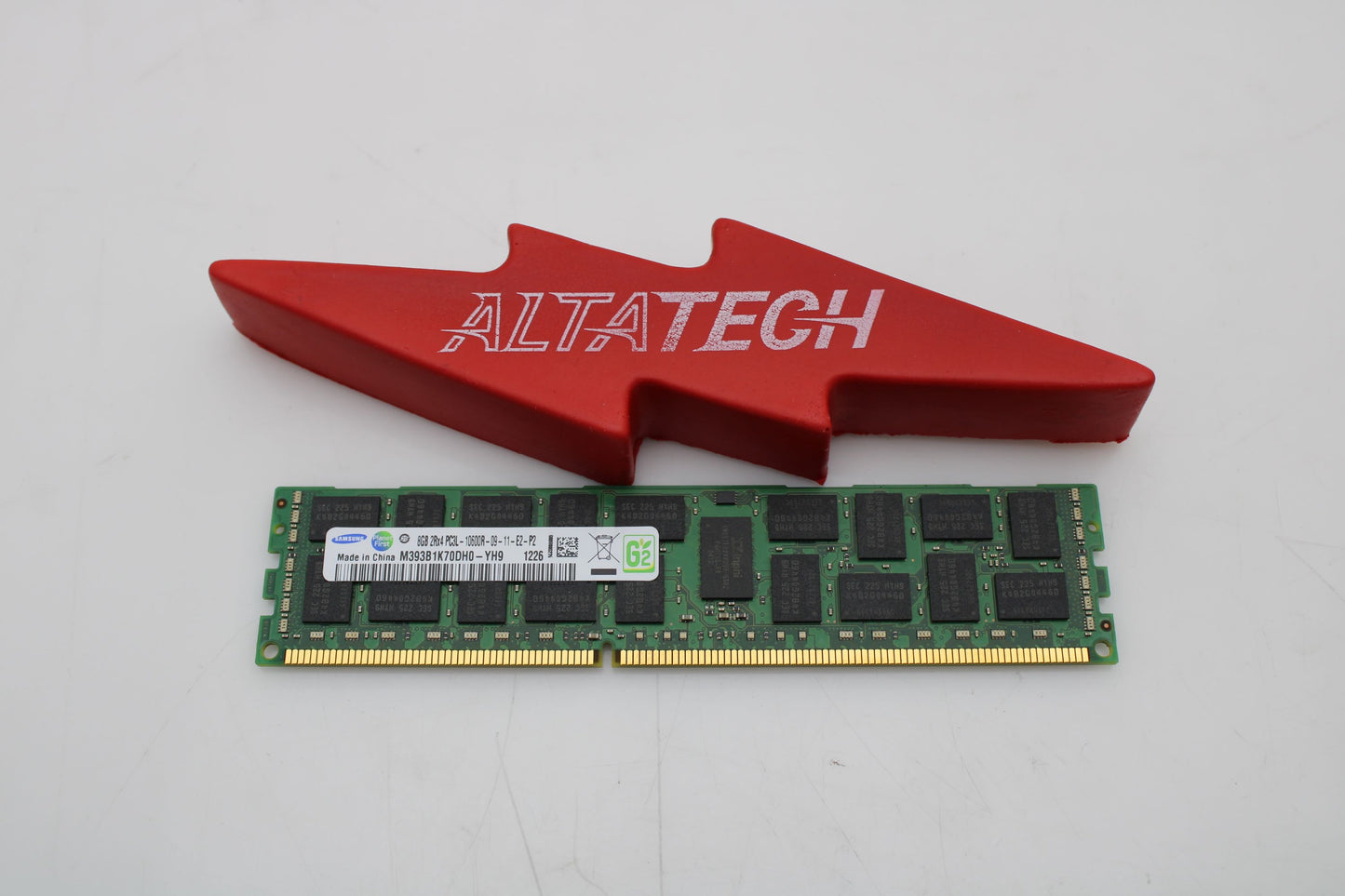 Samsung M393B1K70DH0-YH9 8GB PC3L-10600R 2RX4 ECC Memory, Used