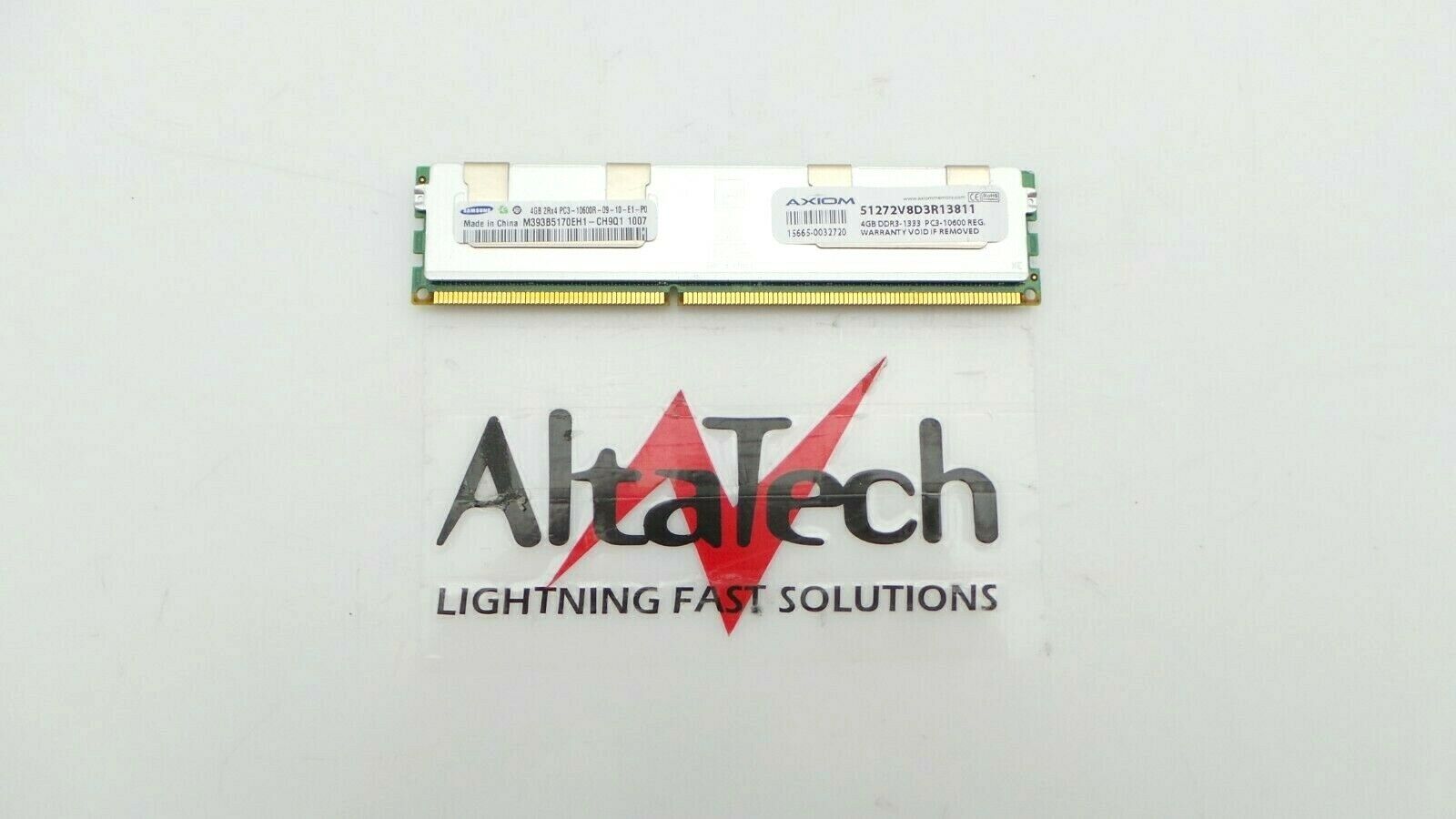 Samsung M393B5170EH1-CH9Q1 4GB PC3-10600R 2Rx4 ECC, Used