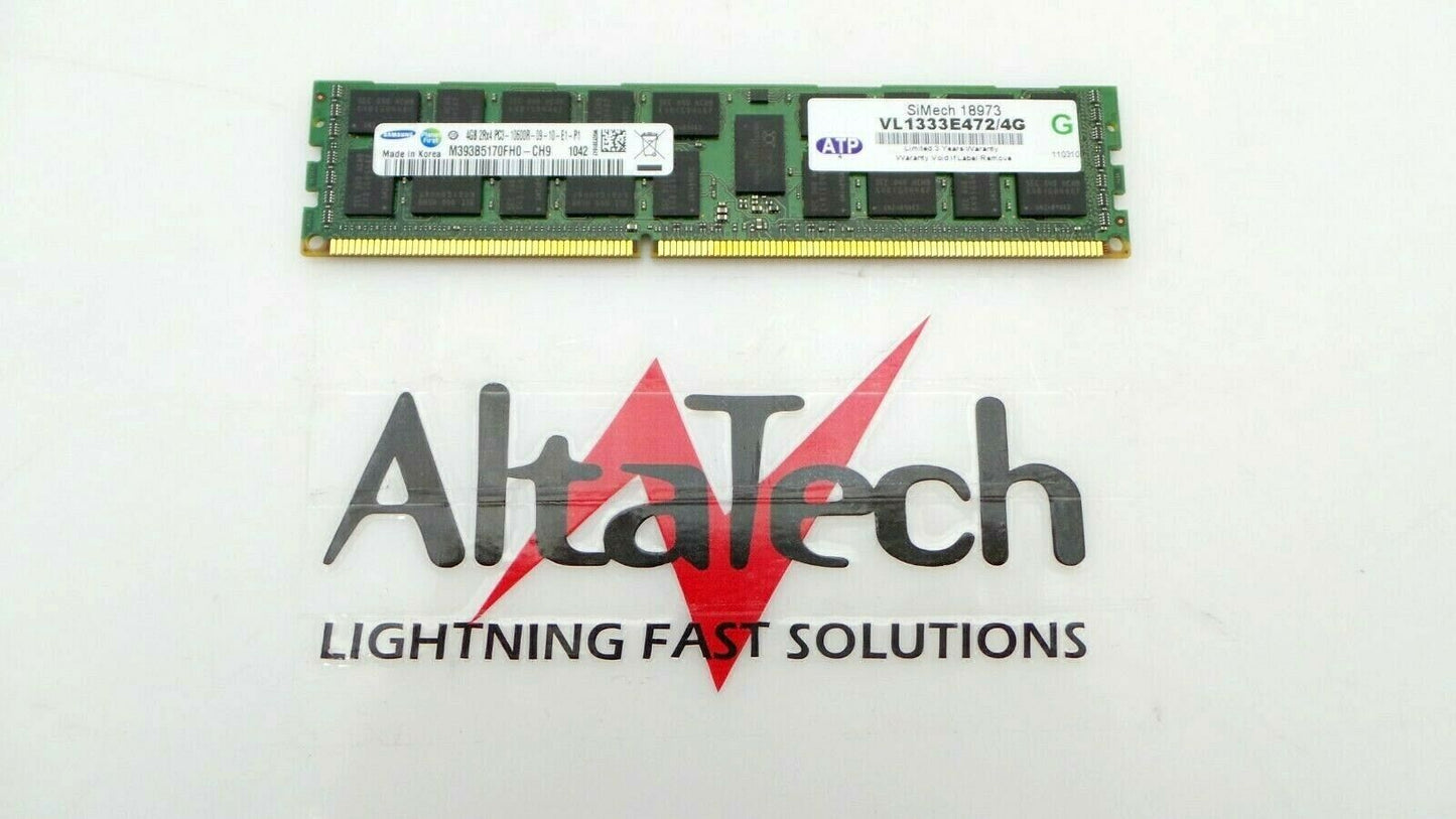 Samsung M393B5170FH0-CH9 4GB PC3-10600R 2Rx4 ECC, Used