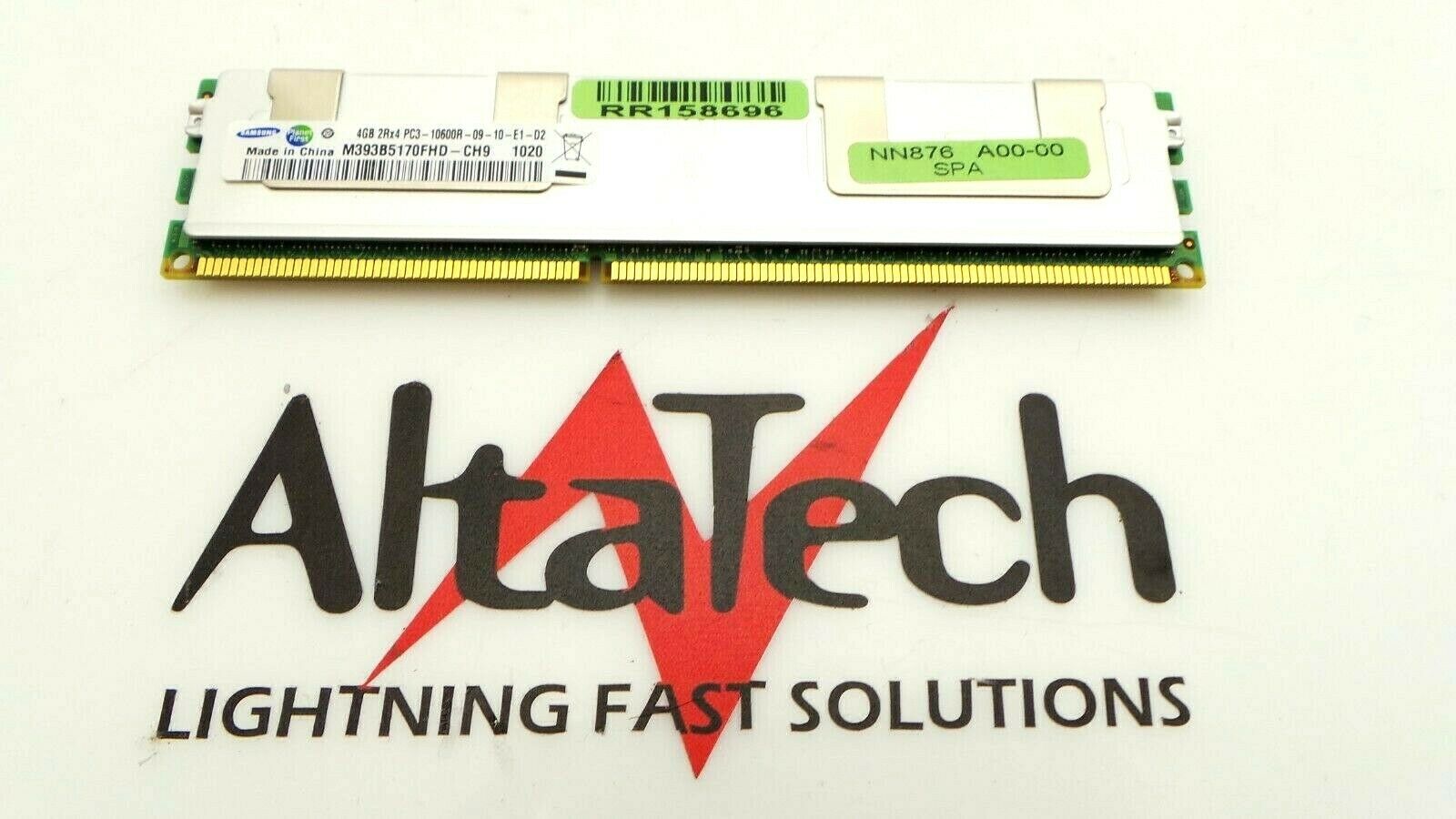 Samsung M393B5170FHD-CH9 4GB PC3-10600R DDR3-1333 2Rx4 ECC, Used