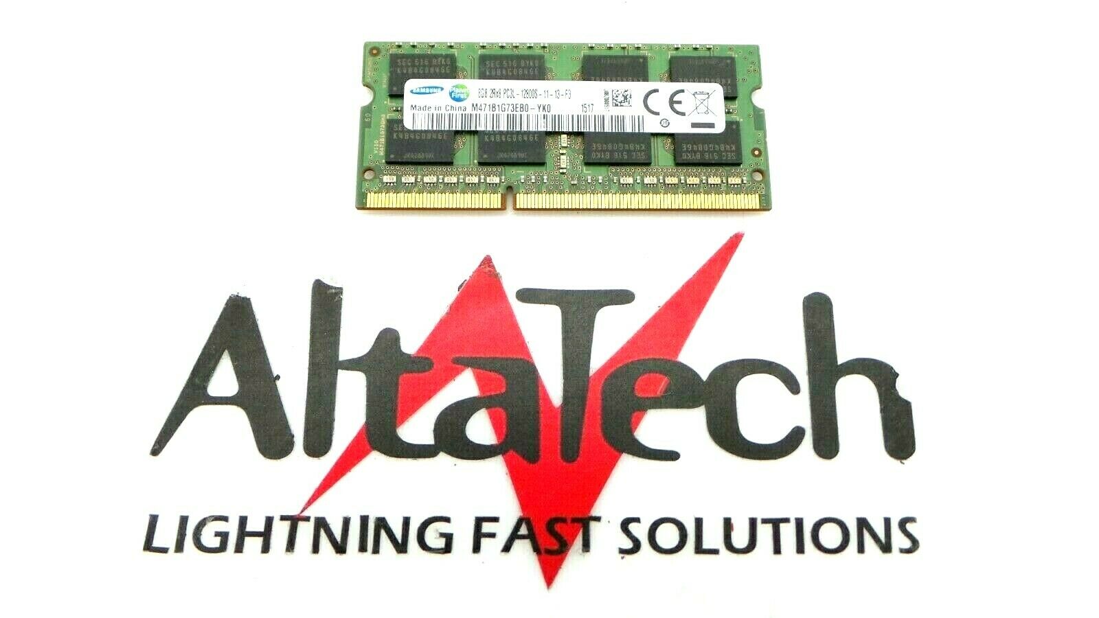 Samsung M471B1G73EB0-YK0 8GB PC3L-12800S 2RX8 N-ECC, Used