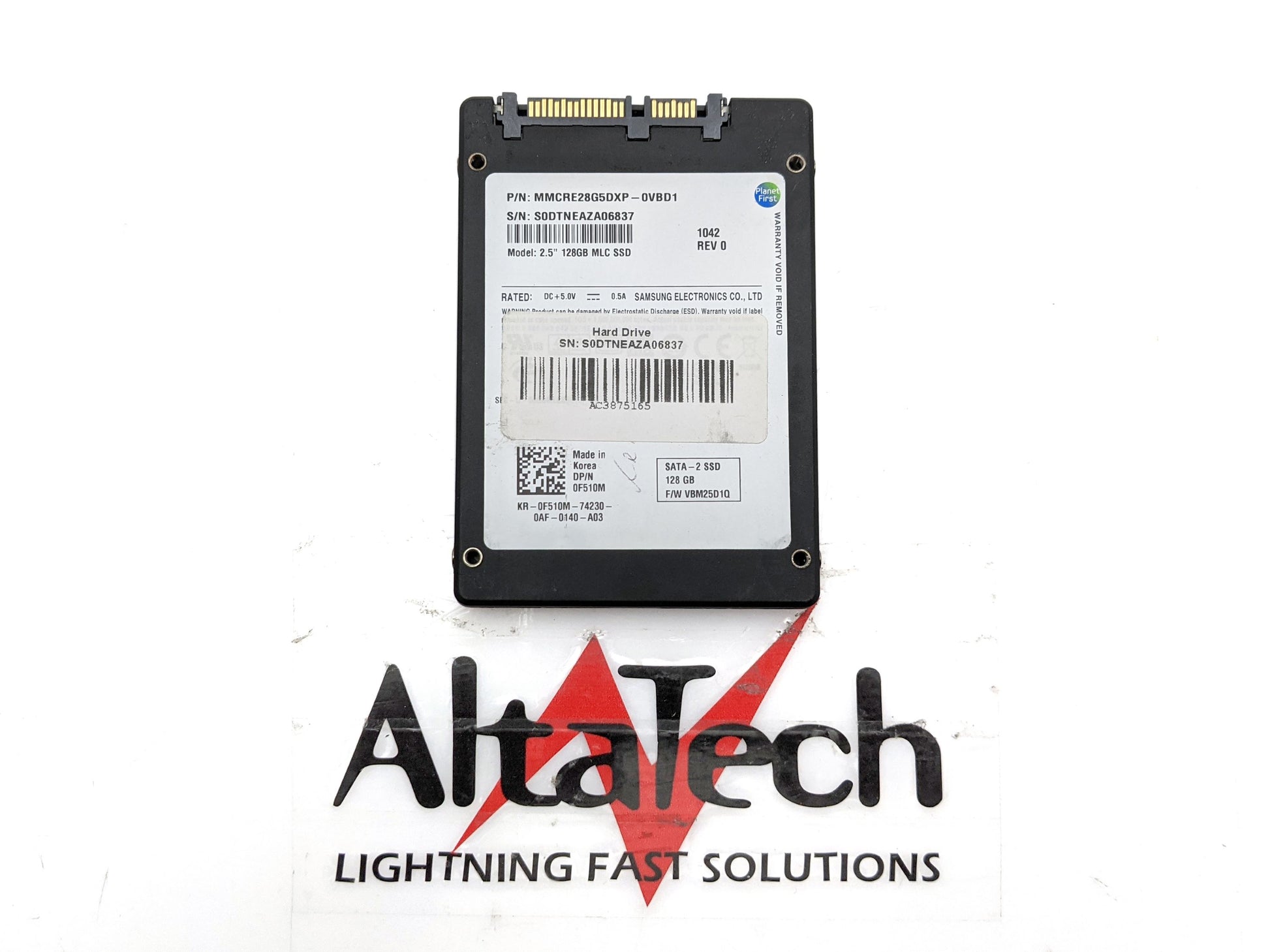 Samsung MMCRE28G5DXP-0VBD1 128GB SSD SATA 2.5 3G, Used
