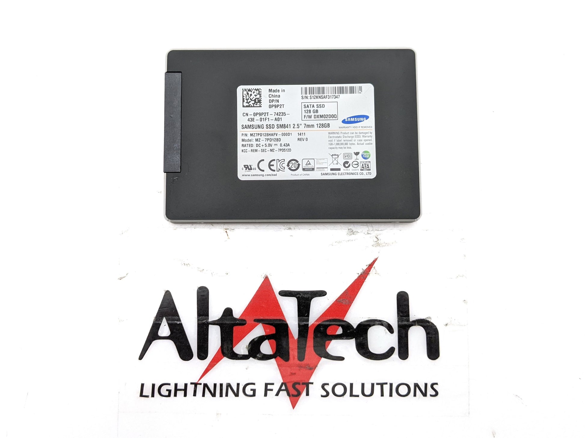 Samsung MZ-7PD128D 128GB SSD SATA 2.5" 6G, Used