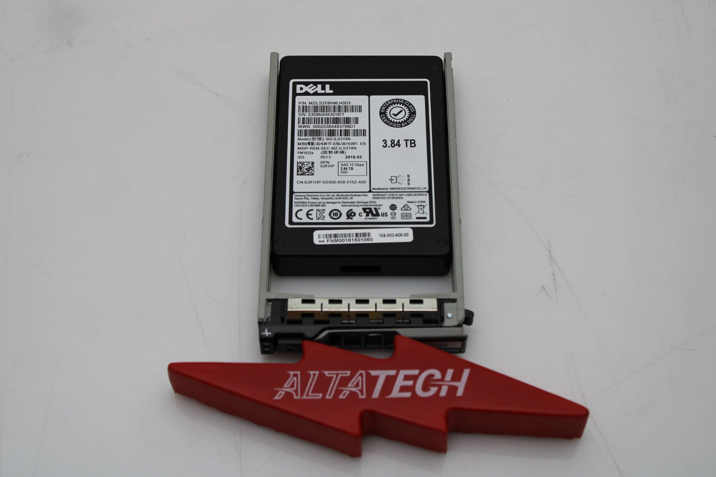 Samsung MZ-ILS3T8B 3.84TB SSD SAS 2.5 12G RI, Used
