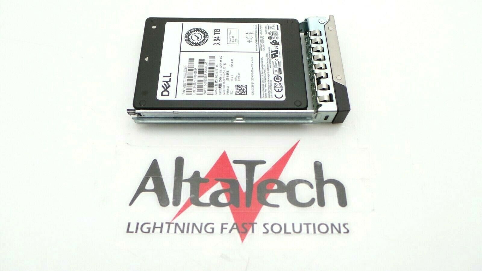 Samsung MZILT3T2HALS0D3 3.84TB SSD SAS 2.5" 12G RI, Used