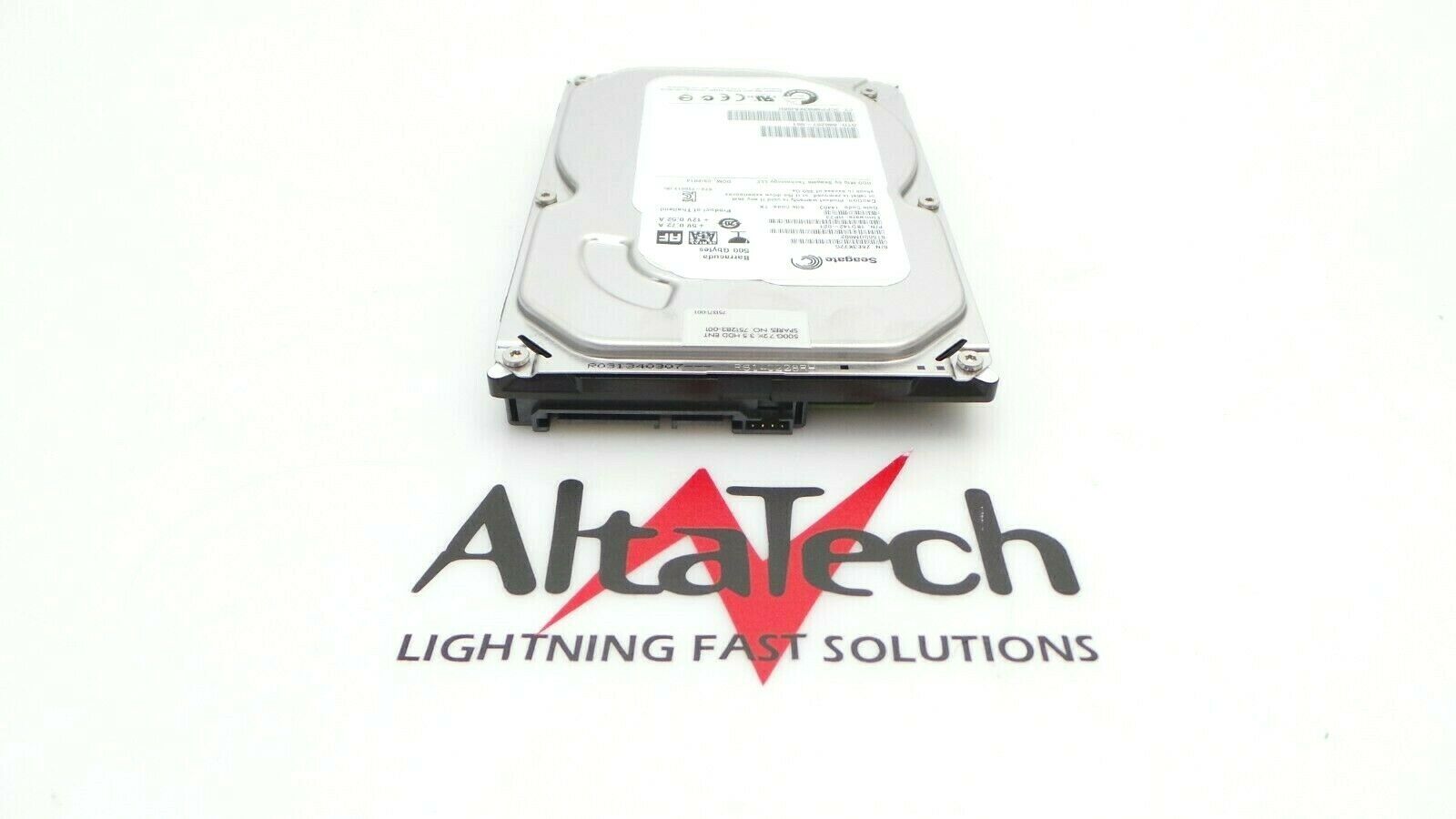 Seagate F4M53AV 500GB 7.2K RPM 3G SATA 3.5" LFF Hard Disk Drive, Used