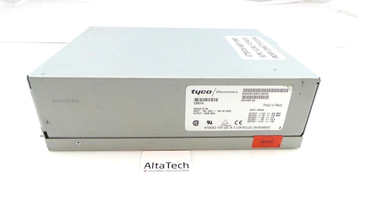 Sun Microsystems 300-1457 Fire 280R 560W Power Supply Unit, Used