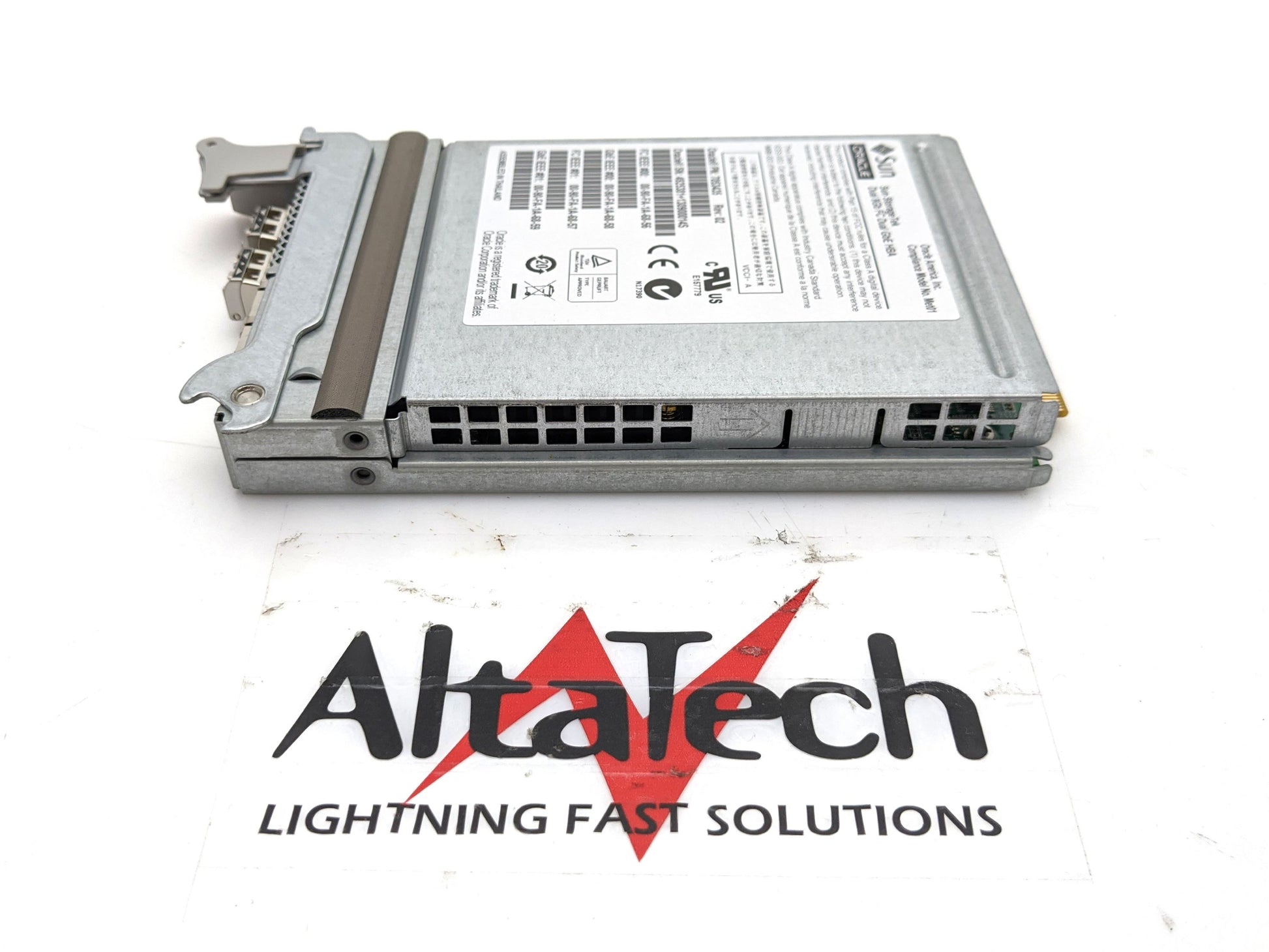 Sun Microsystems 7053435 StorageTek Dual 8Gbps FC, Dual 1GbE Host Bus Adapter, Used