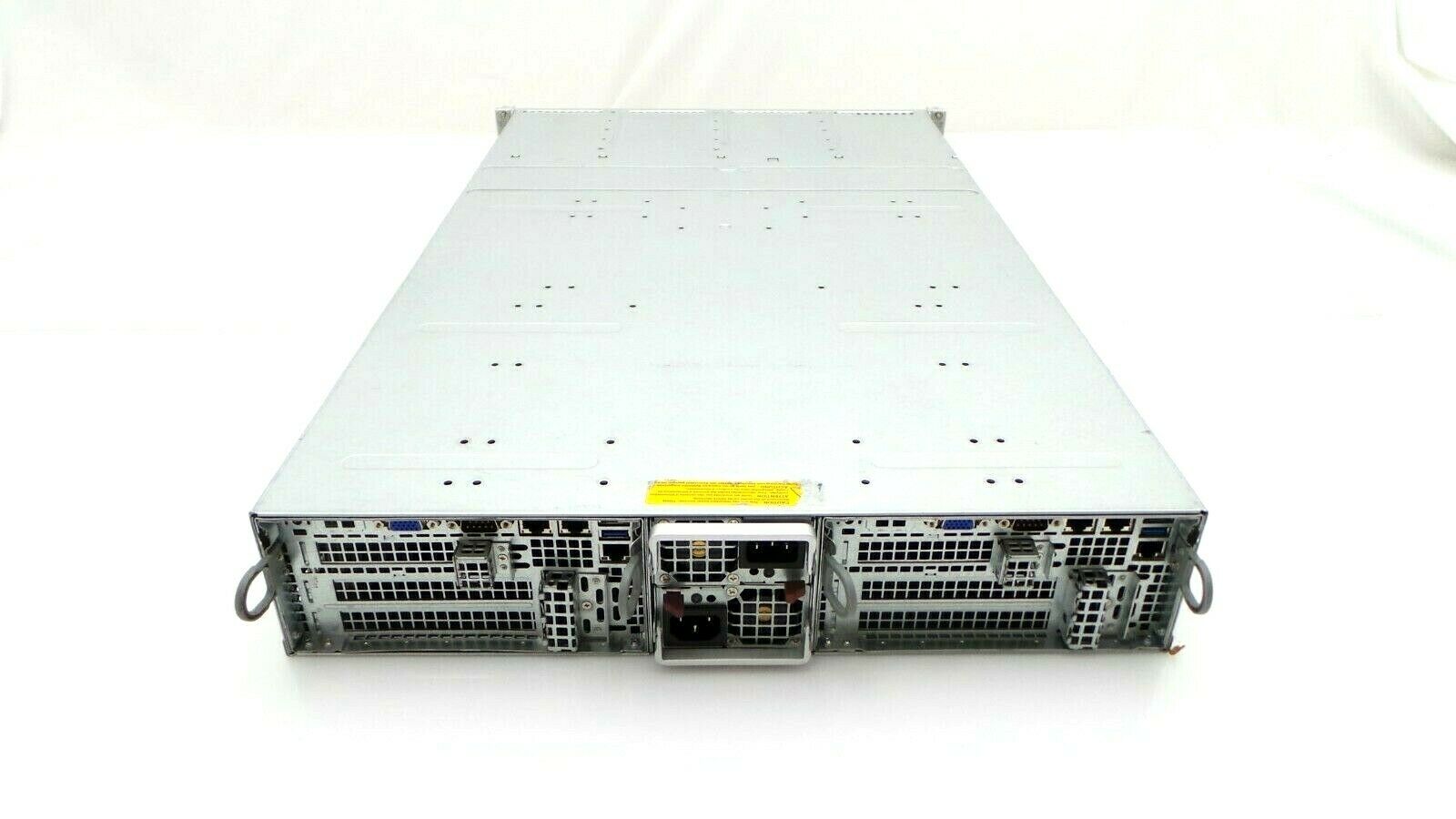 SuperMicro SYS-6028TR-DTR 128GB DDR4 RAM 4x E5-2620v3 CPU 2x 1280W PSU, Used
